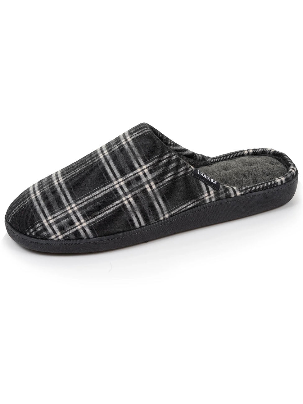 Isotoner Men's Tartan Slippers