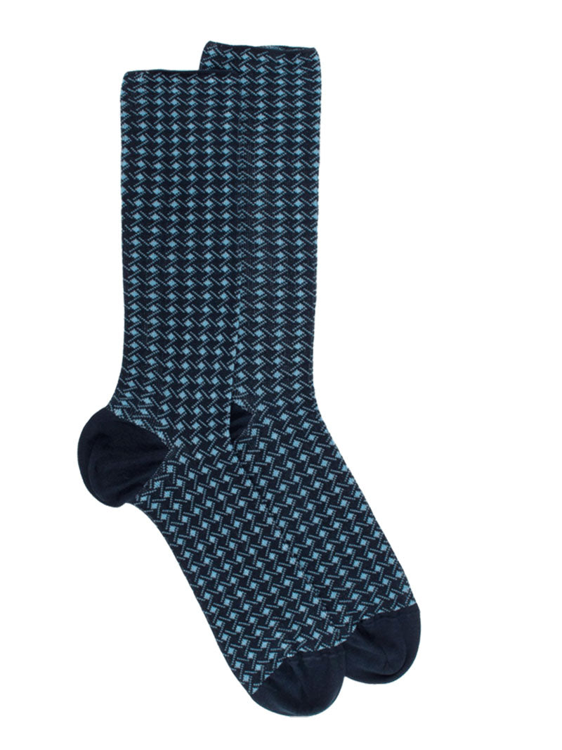 Doré Doré Homme Chaussette Sbe Co/Ea Lignes Et Losanges