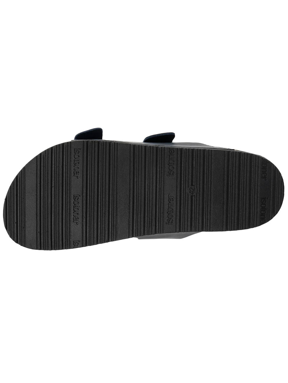 Isotoner Men's Comfort Double Buckle Marine Slippers