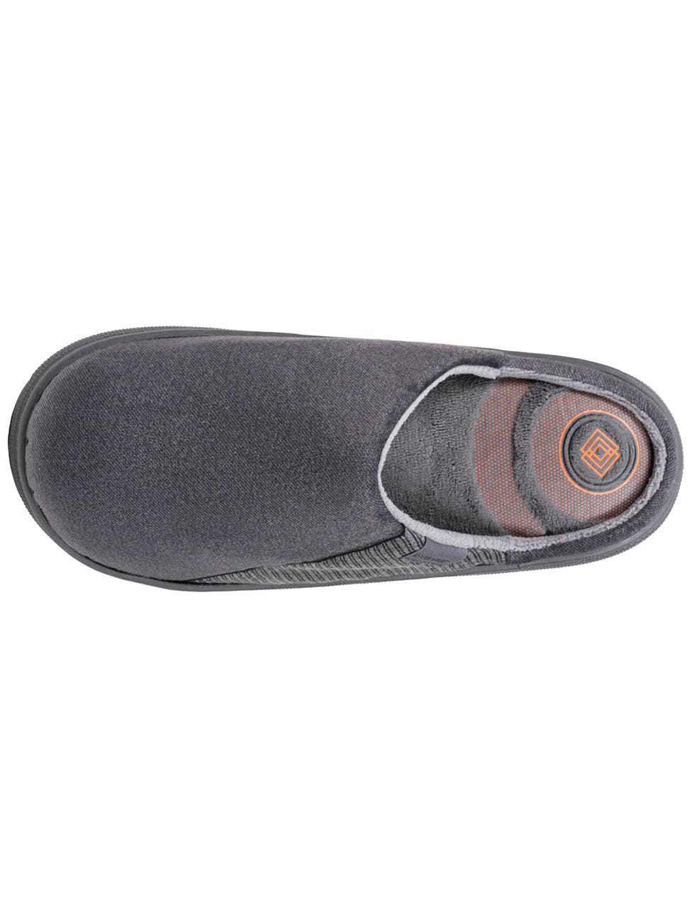 Isotoner Xtra Comfort Gris Chine Slippers