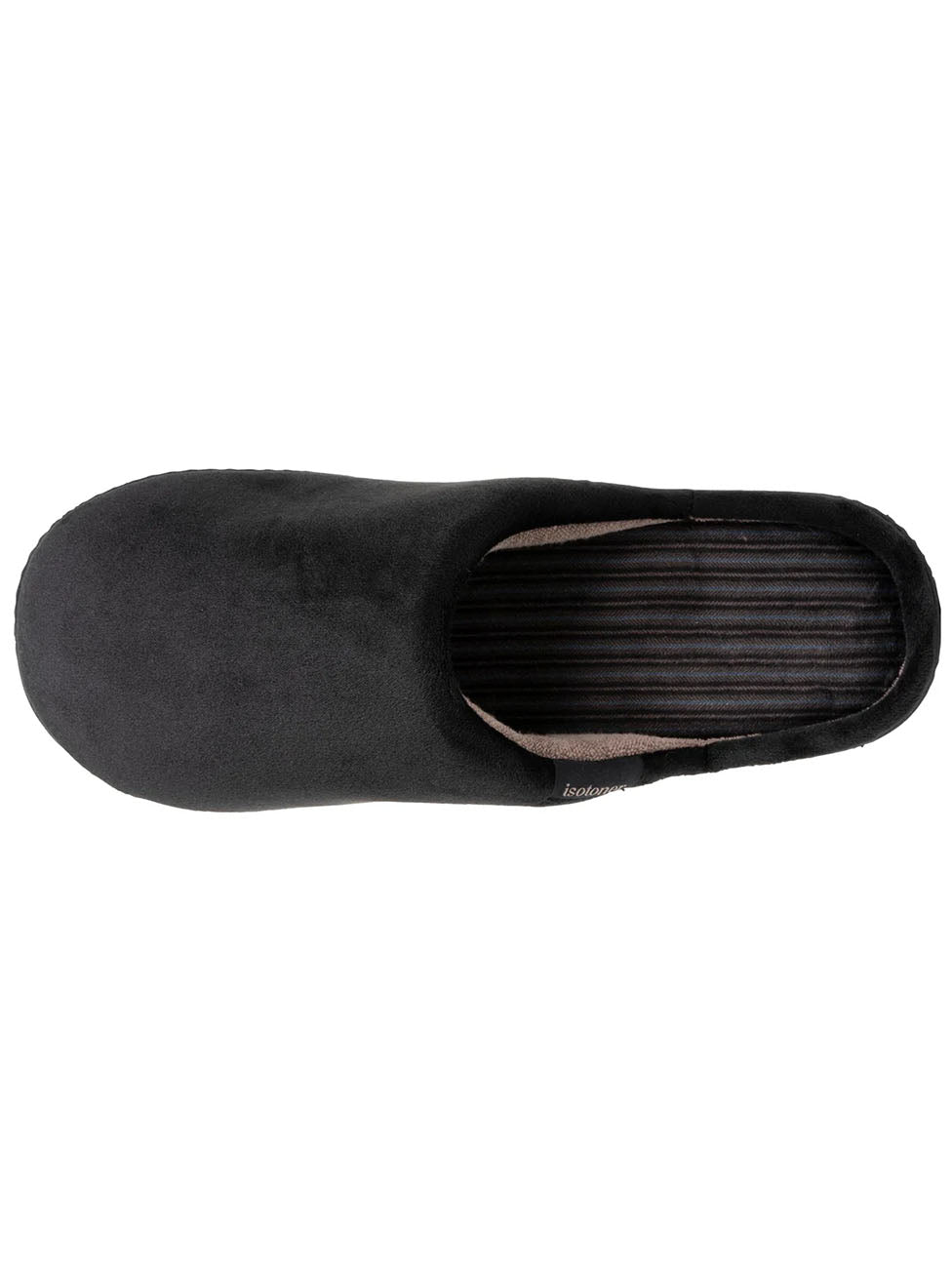 Isotoner Ergonomic Black Slippers