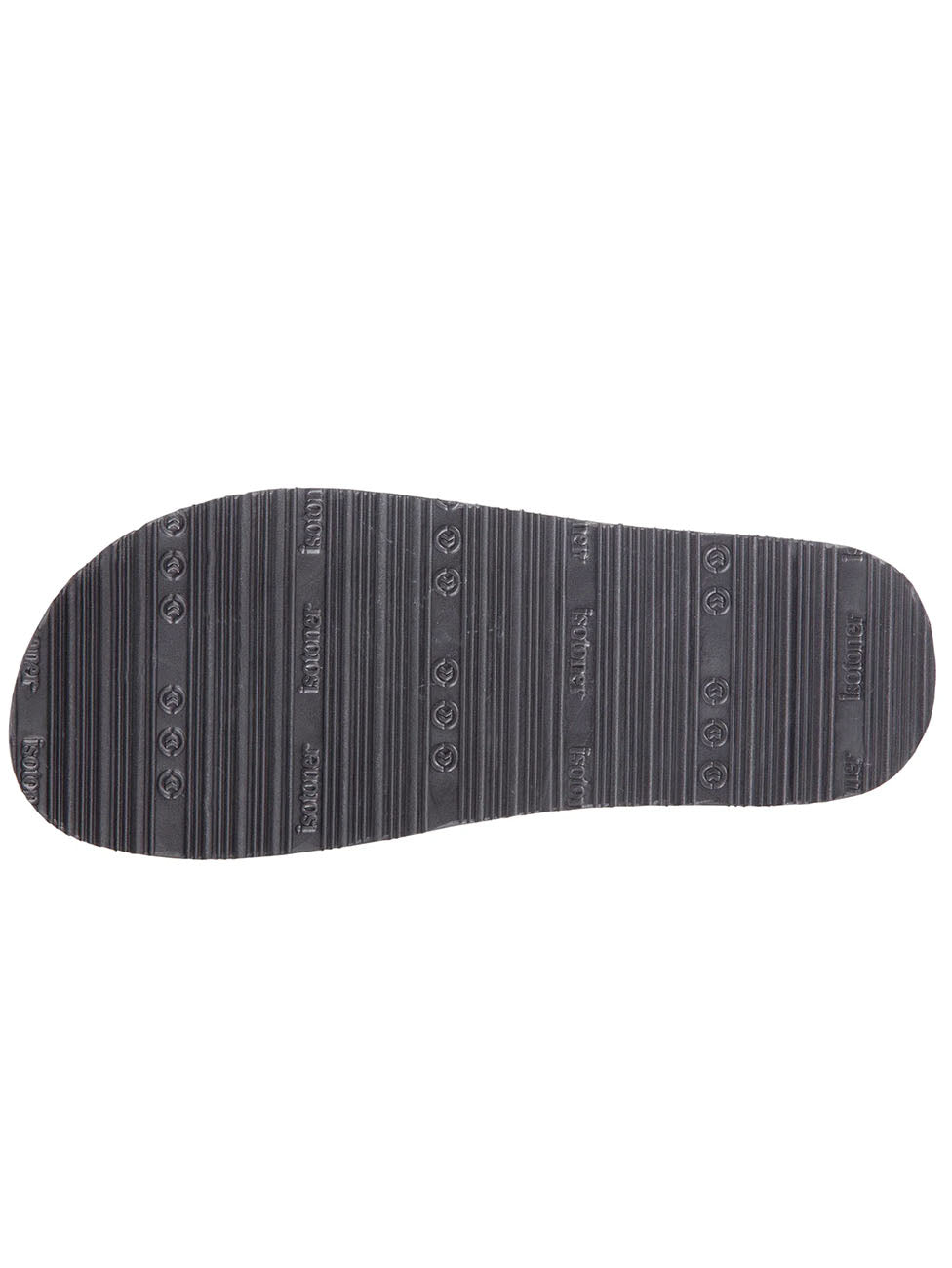 Isotoner Men's Grey Flip-Flop Mules