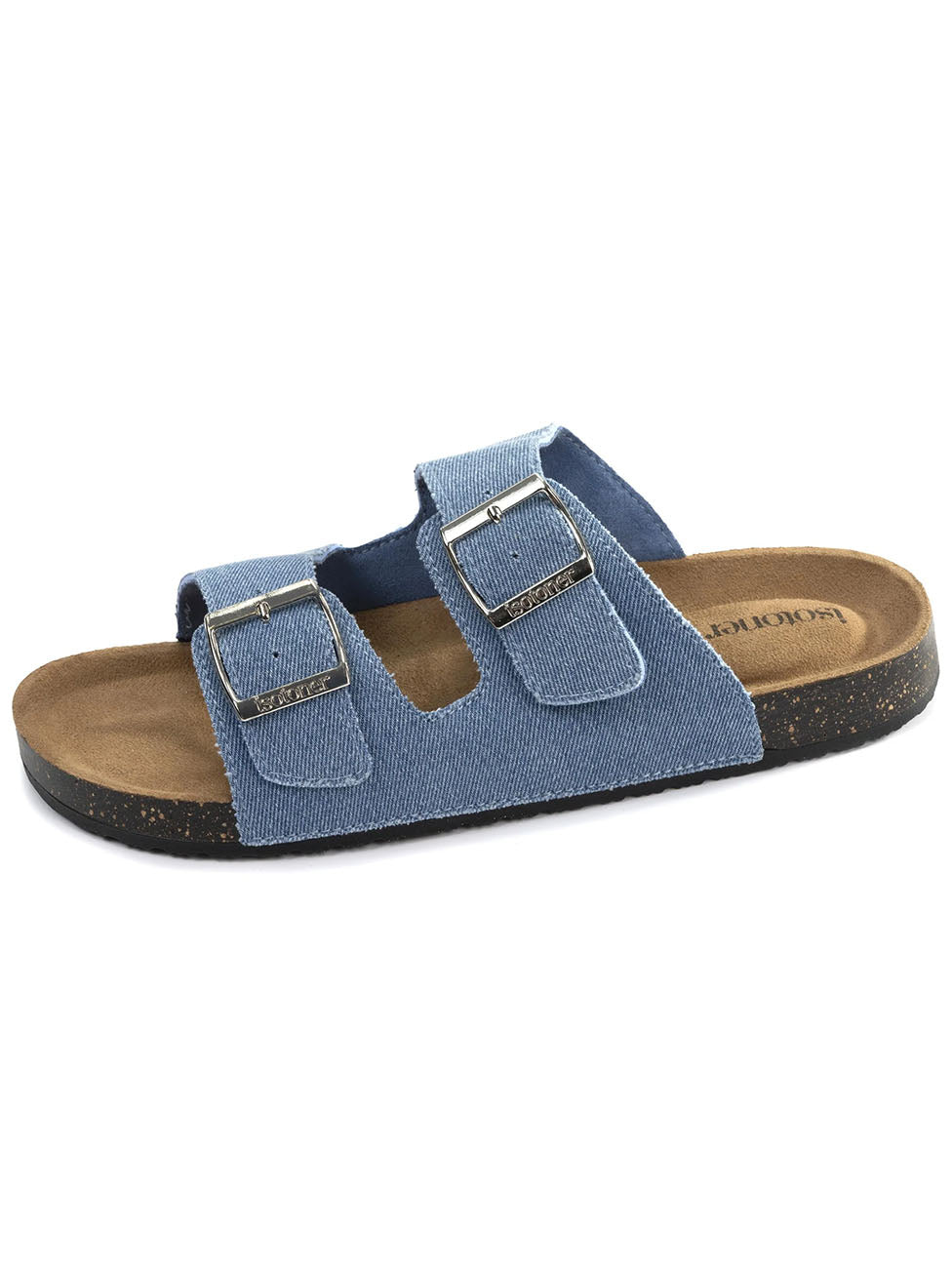 Isotoner Women's Double Strap Slippers