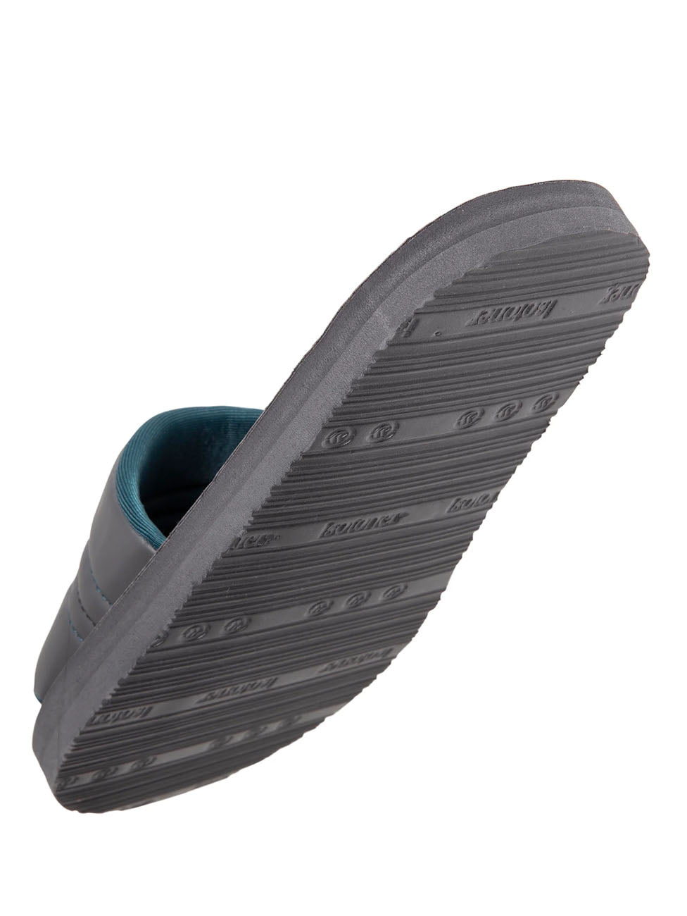 Isotoner Men's Grey Flip-Flop Mules