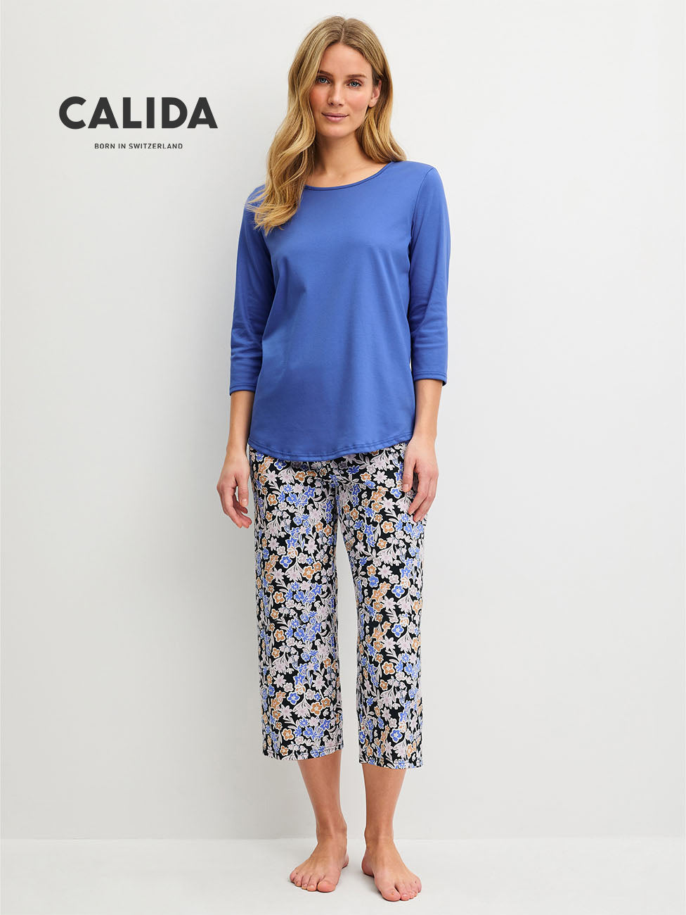 Calida Flower Dreams Women 7/8 Pyjama