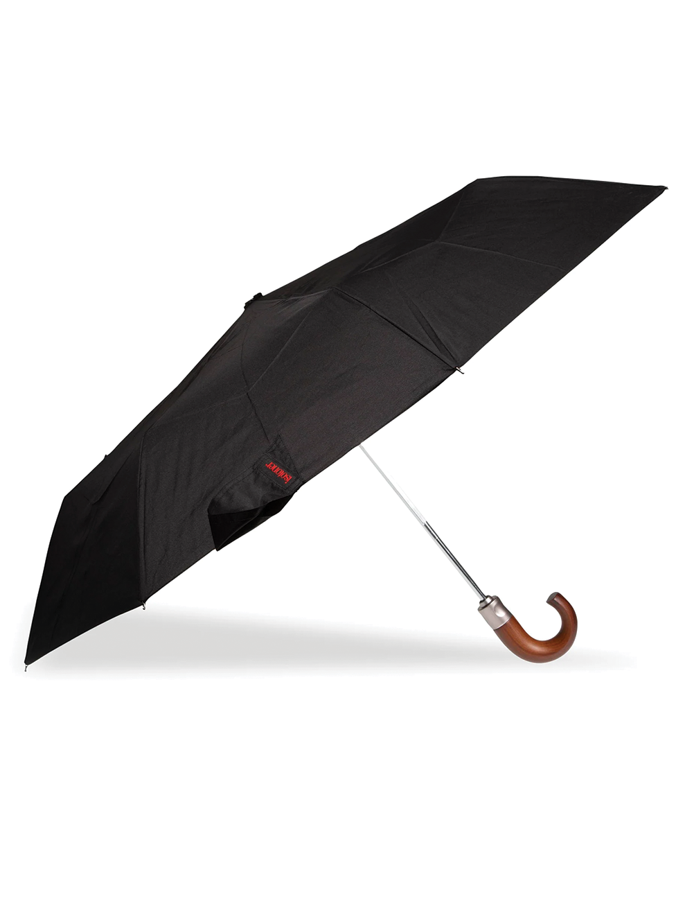 Isotoner Crook Wooden Umbrella