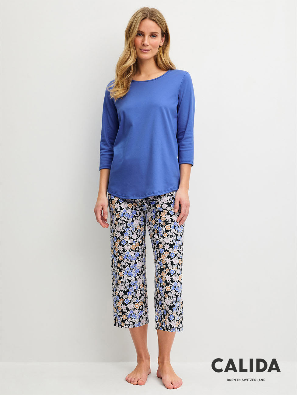 Calida Flower Dreams Women 7/8 Pyjama