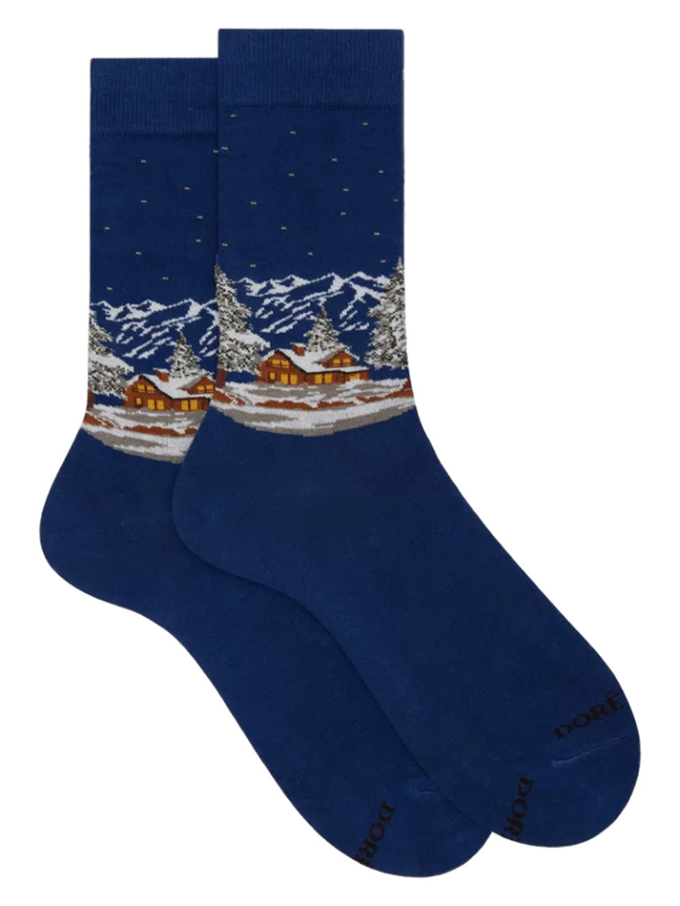 Doré Doré Mountain Landscape Men's Socks