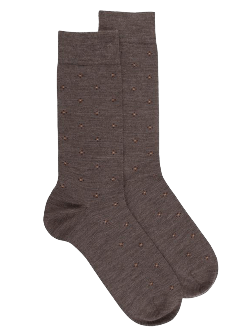 Doré Doré Men's Wool Socks With Cravaterie Pattern