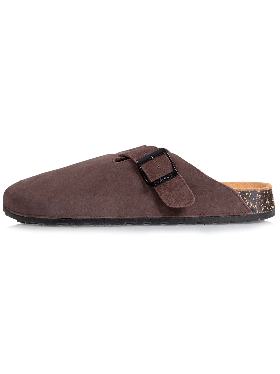 Isotoner Men's Leather Mule Clogs