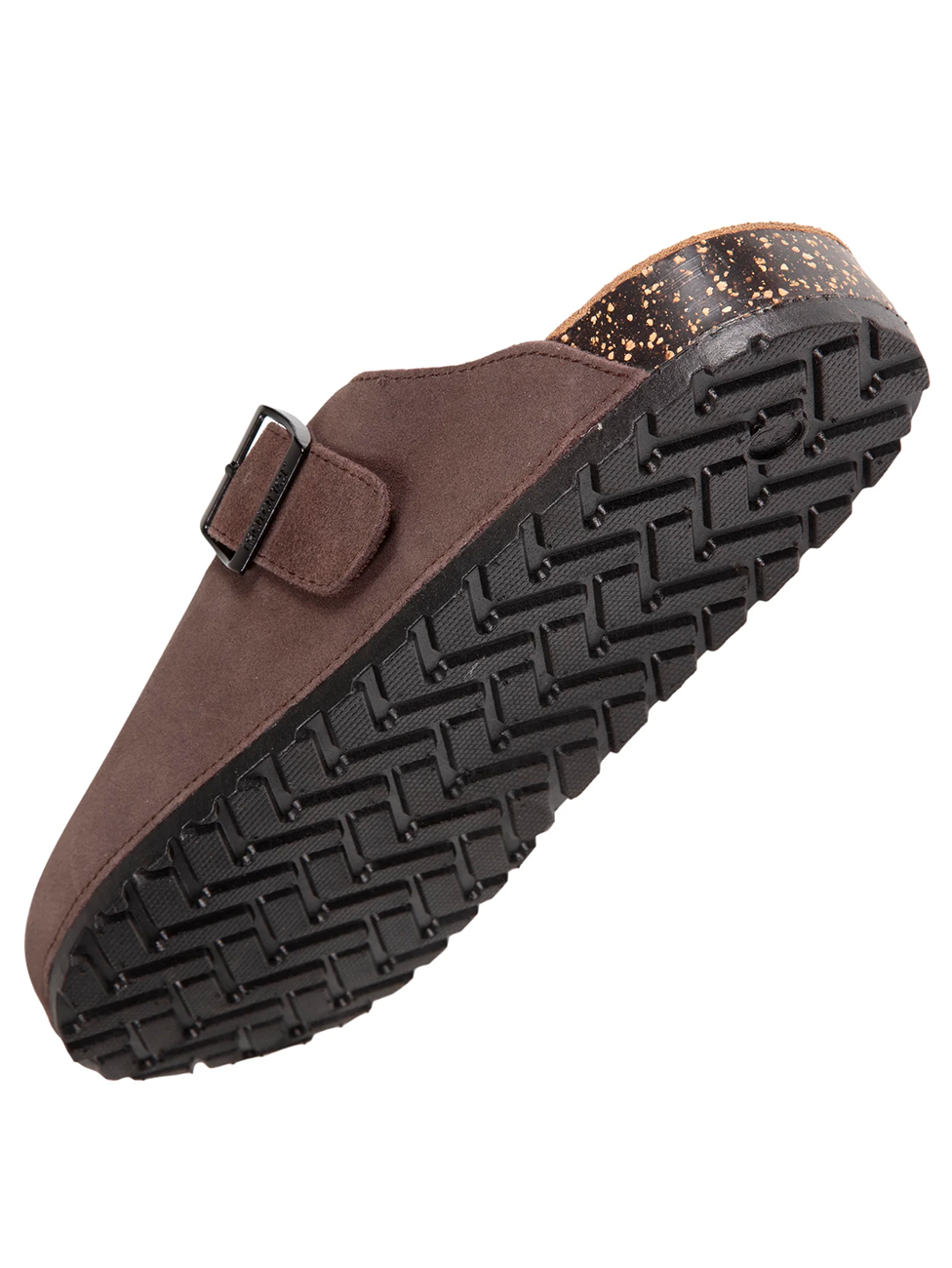 Isotoner Men's Leather Mule Clogs