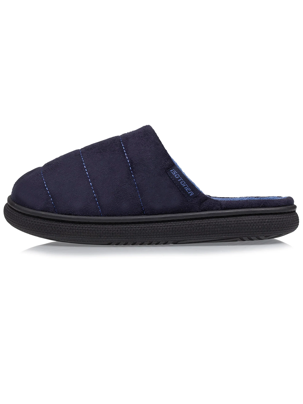 Isotoner Bloup Navy Men's Mule Slippers