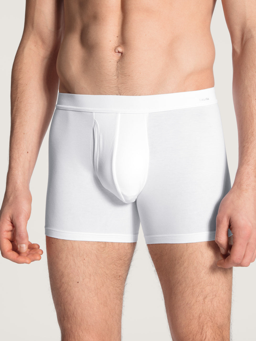 Calida Cotton Code Boxer Brief With Fly