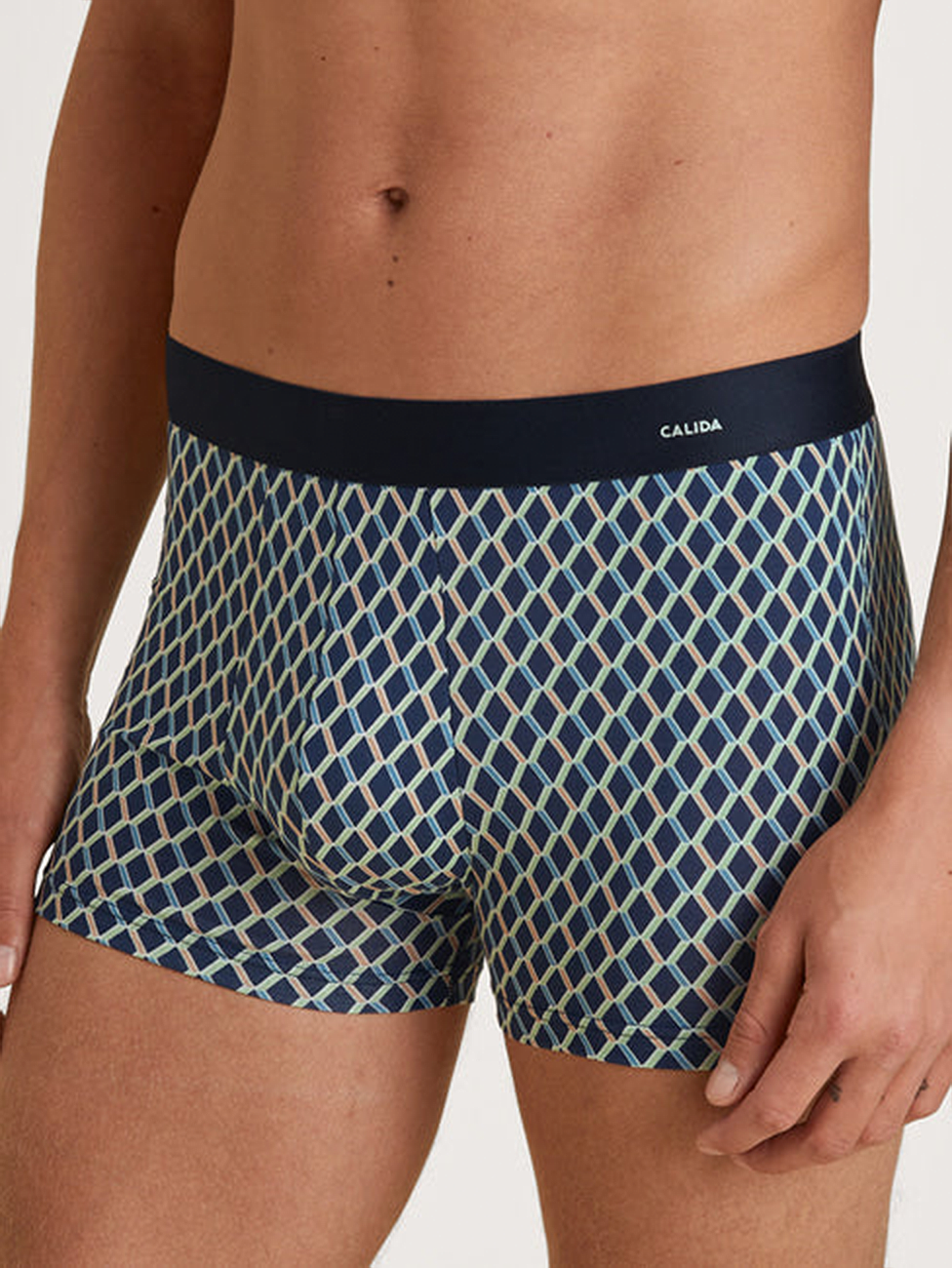 Calida Cotton Code Design Boxer Brief