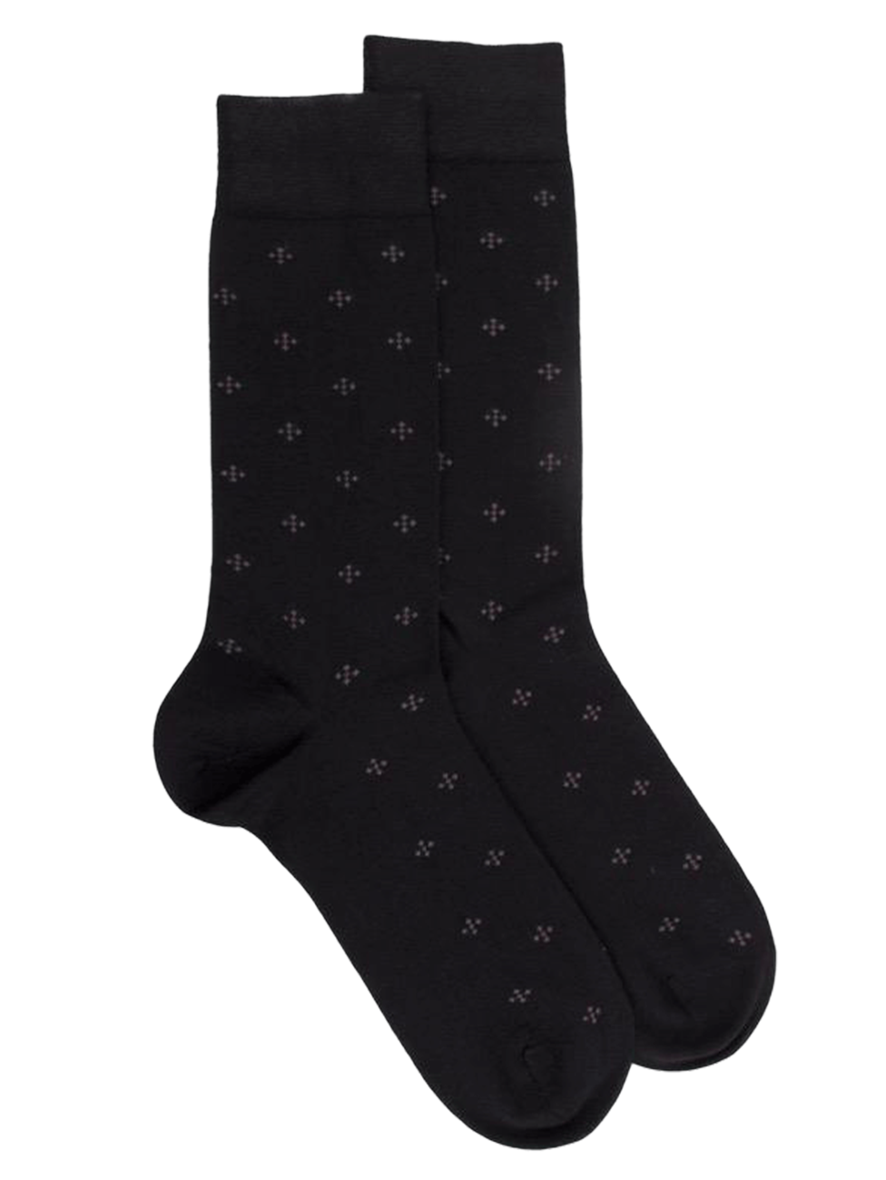 Doré Doré Men's Wool Socks With Cravaterie Pattern