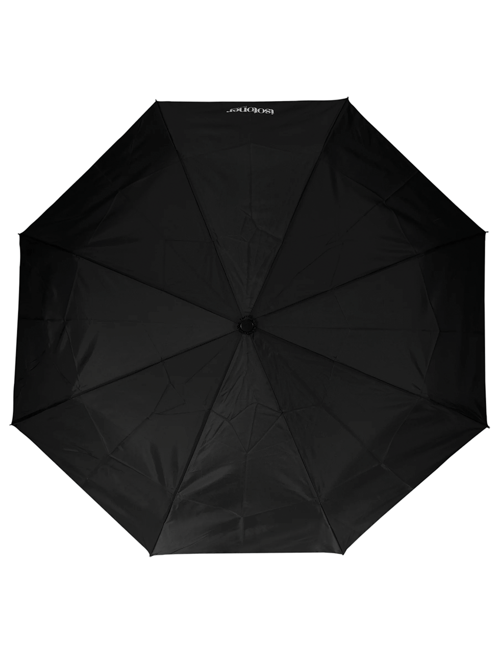 Isotoner Large Black Umbrella