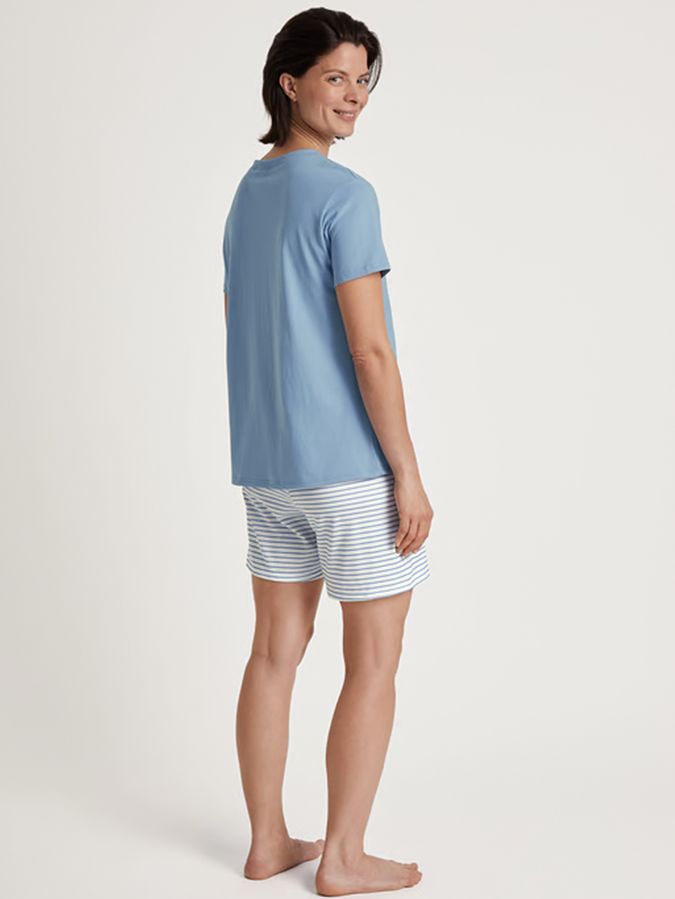 Calida Cotton Stripes Short Pyjama