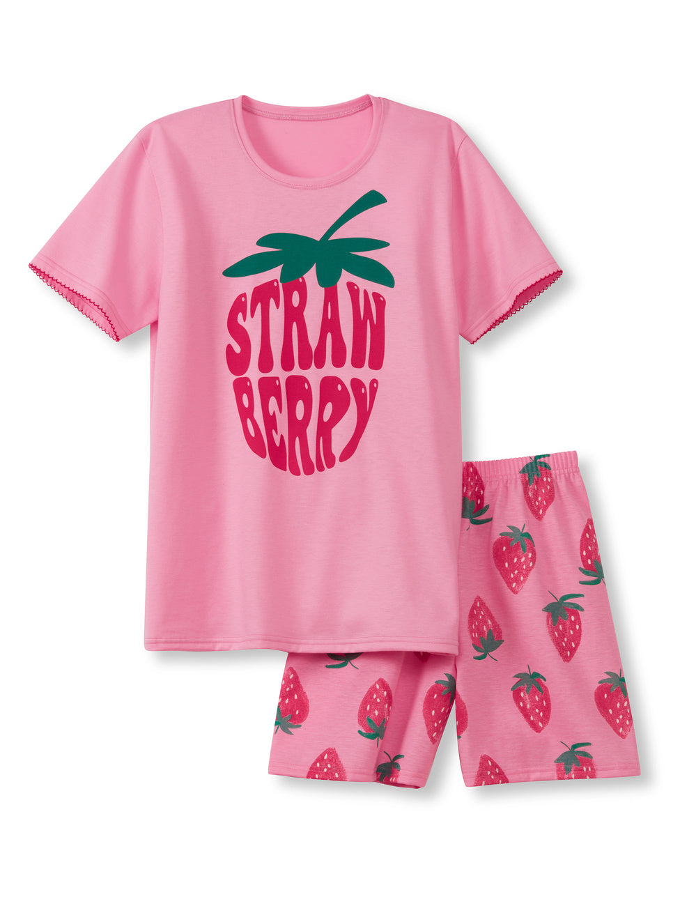 Calida Kids Strawberry Short Pyjama