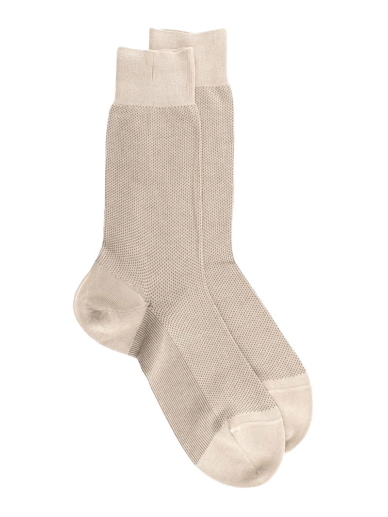 Doré Doré Men's Mercerised Cotton Lisle Caviar Socks