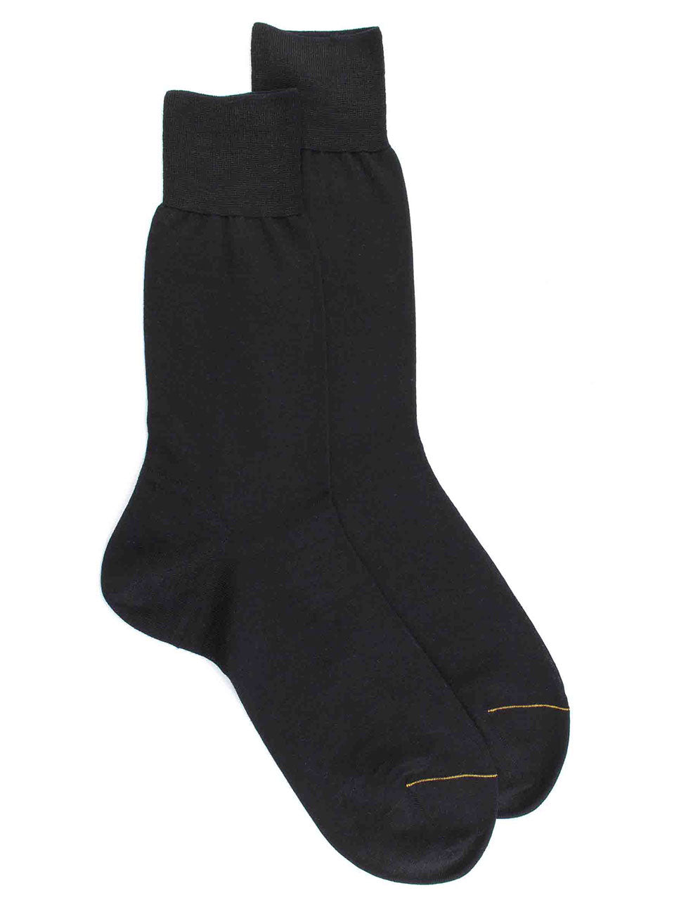 Doré Doré Men's Luxury Wool And Silk Jersey Knit Socks