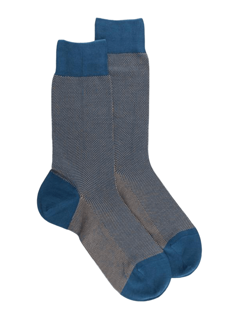 Doré Doré Men's Mercerised Cotton Lisle Caviar Socks