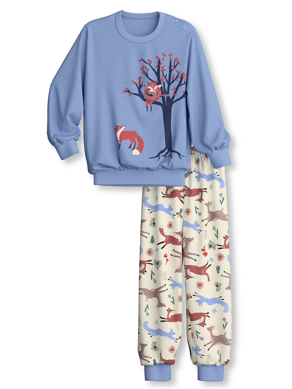 Calida Outdoor Cuffed Kids Pyjama
