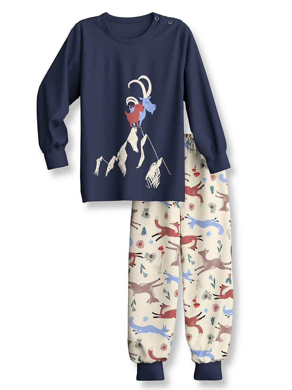 Calida Outdoor Cuffed Kids Pyjama