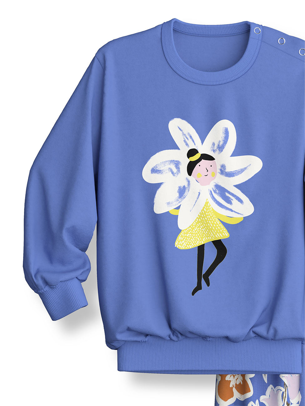 Calida Flowers Cuffed Kids Pyjama