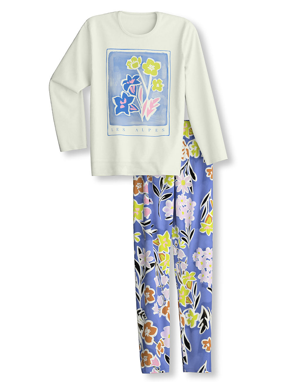 Calida Flowers Long Kids Pyjamas