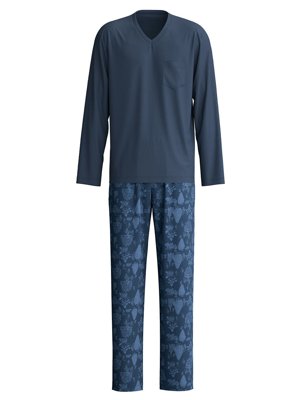 Calida Relax Streamline 2 Men Long Pyjamas