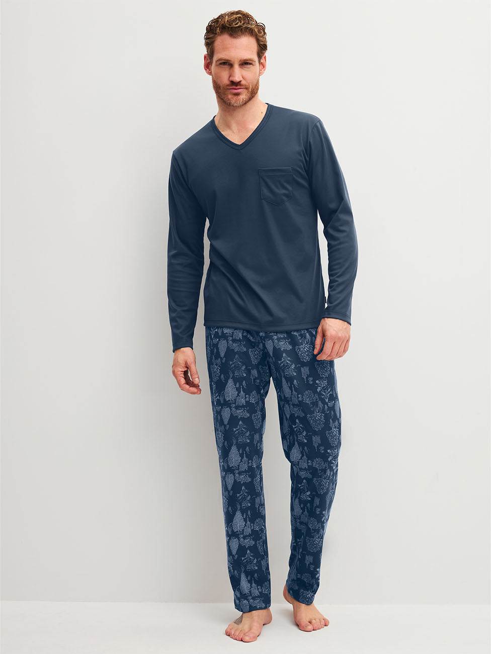 Calida Relax Streamline 2 Men Long Pyjamas
