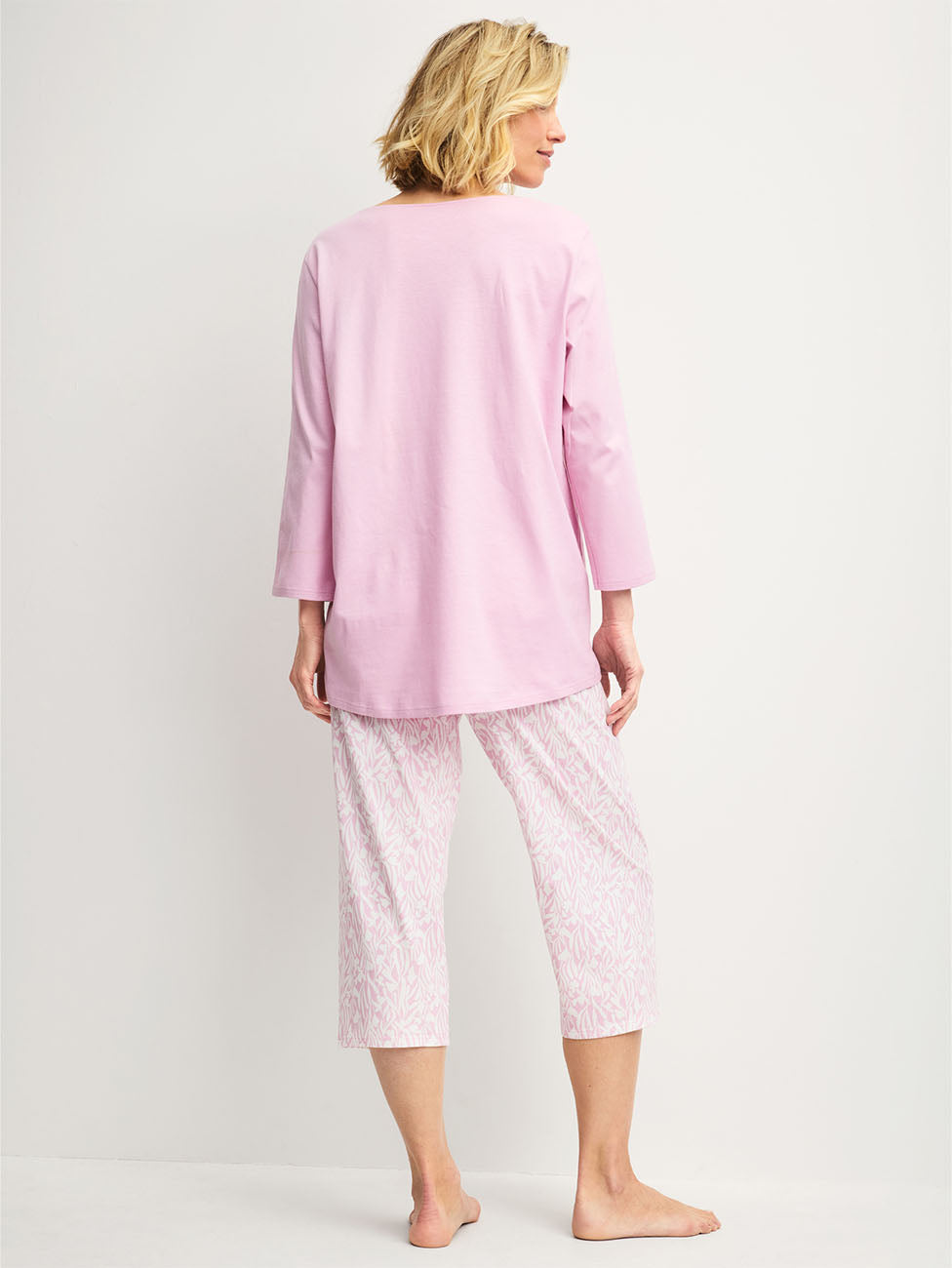 Calida Blooming Nights Women Capri Pyjama