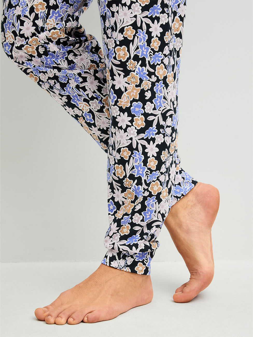 Calida Flower Dreams Cuffed Women Pyjama