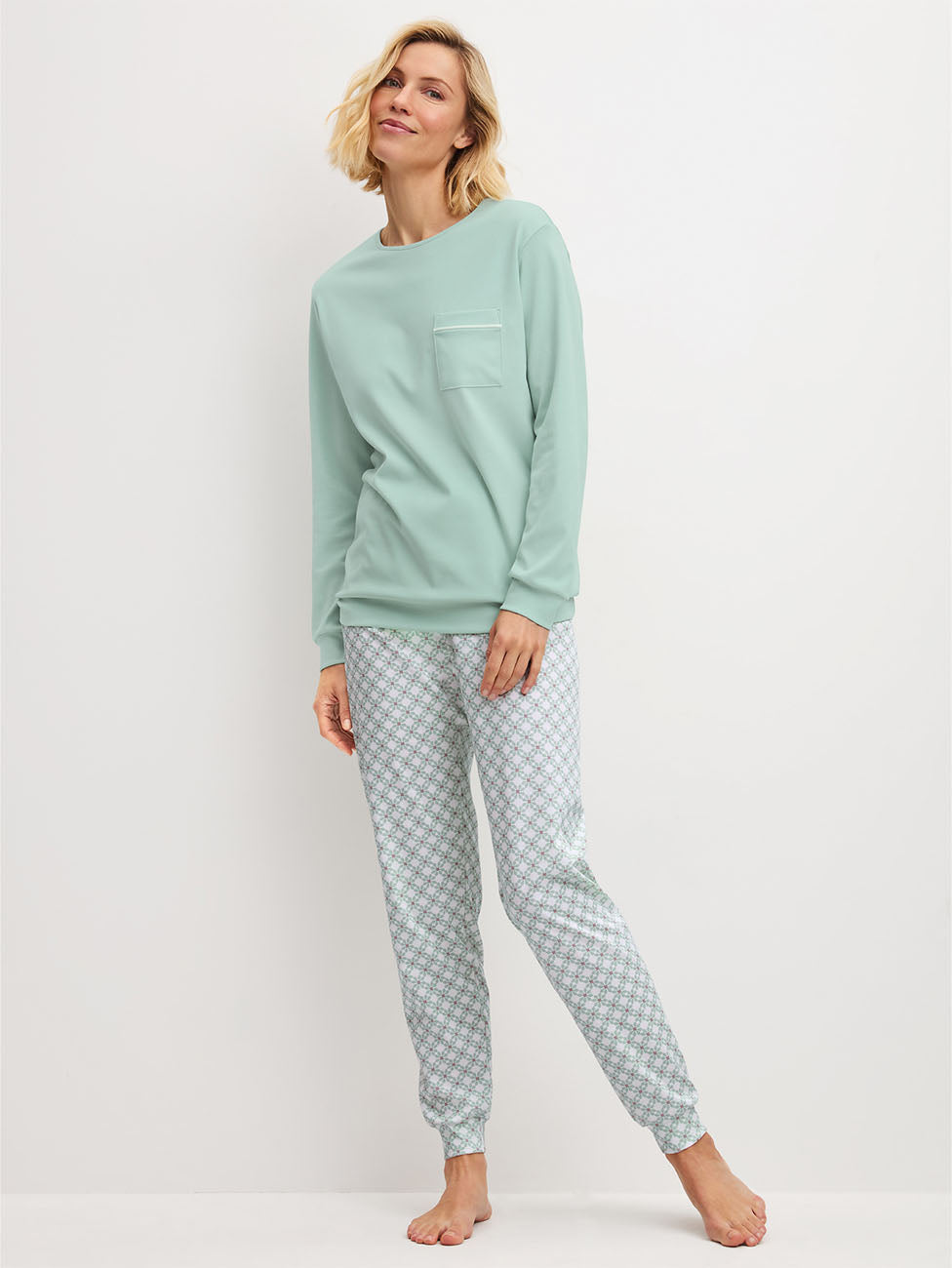Calida Sweet Dreams Cuffed Women Pyjama