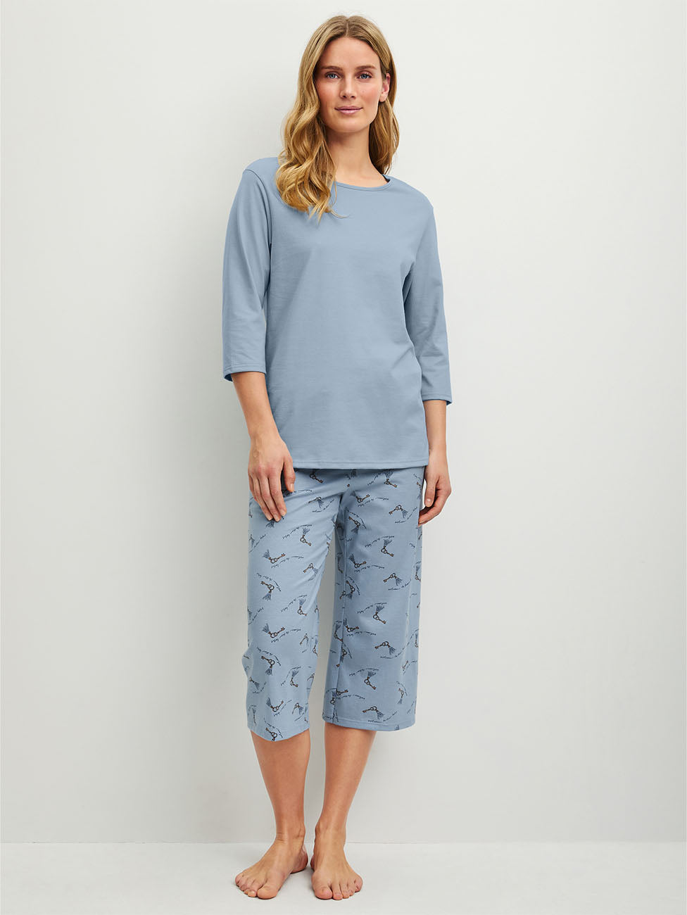 Calida Hotel Nights Women Capri-Pyjama