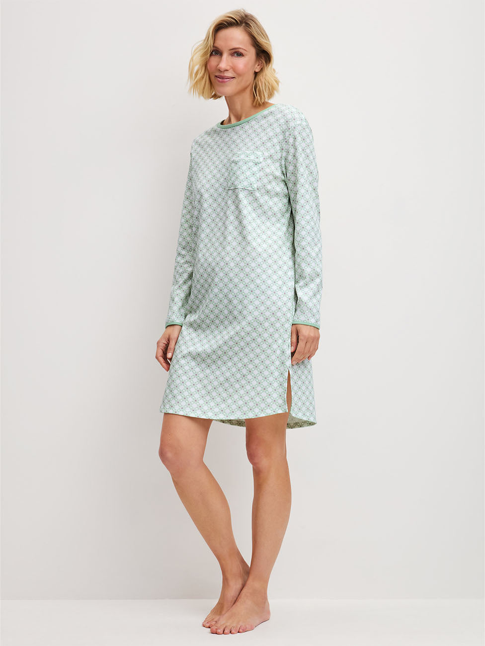 Calida Sweet Dreams Women Long Sleeve Nightdress