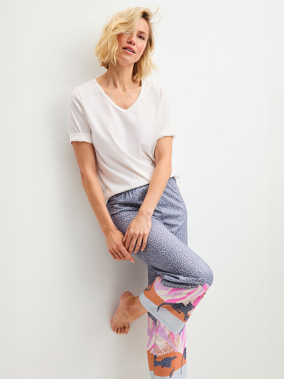 Calida Sleep Over M&M 7/8 Women Pants