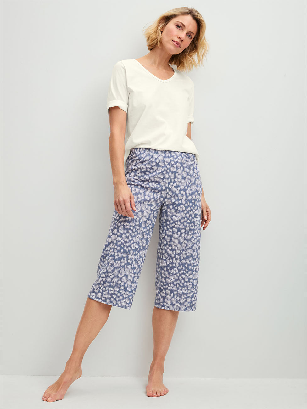 Calida Sleep Over M&M 3/4 Women Pants