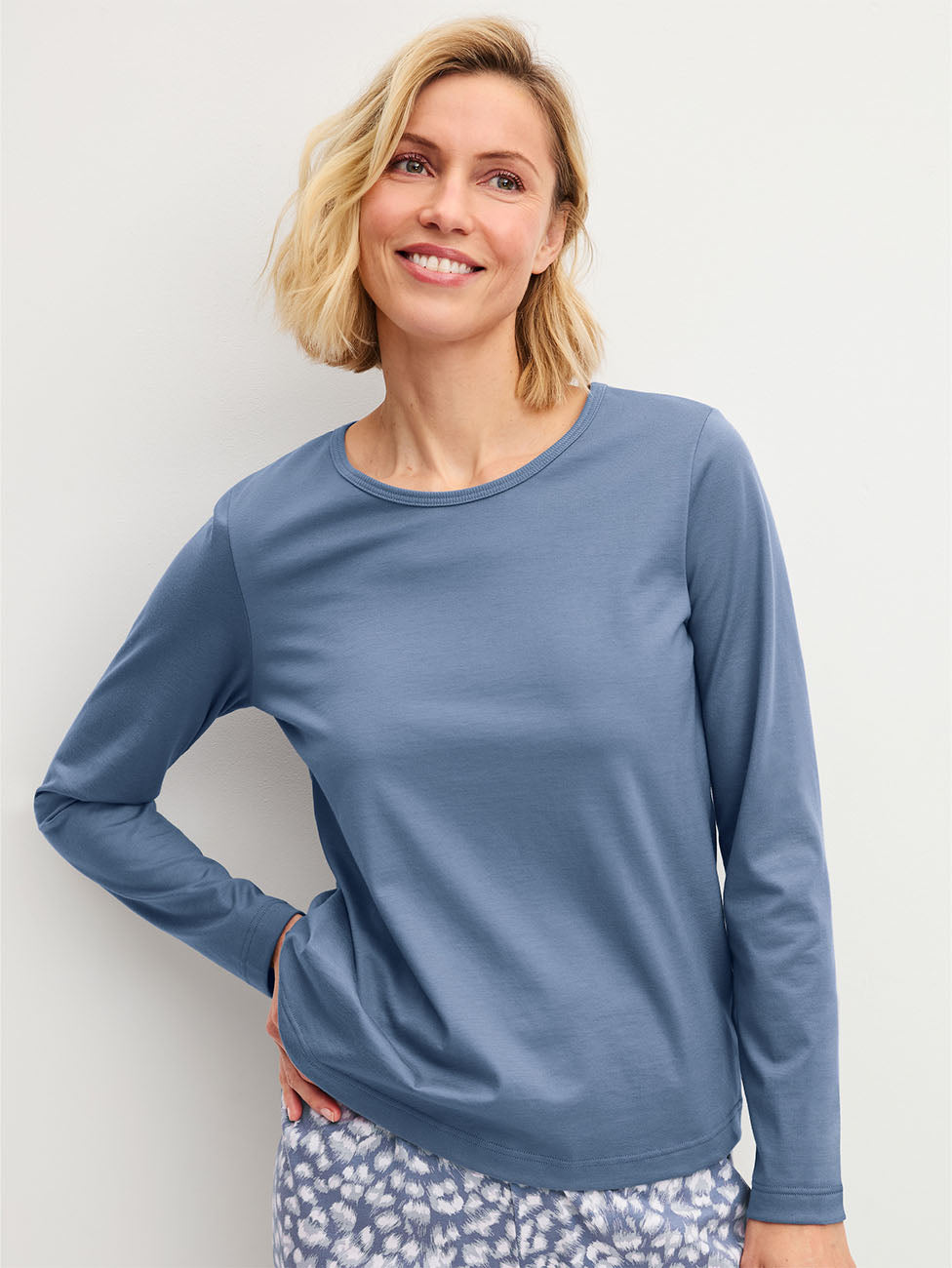 Calida Sleep Over M&M Long-Sleeve Women Shirt
