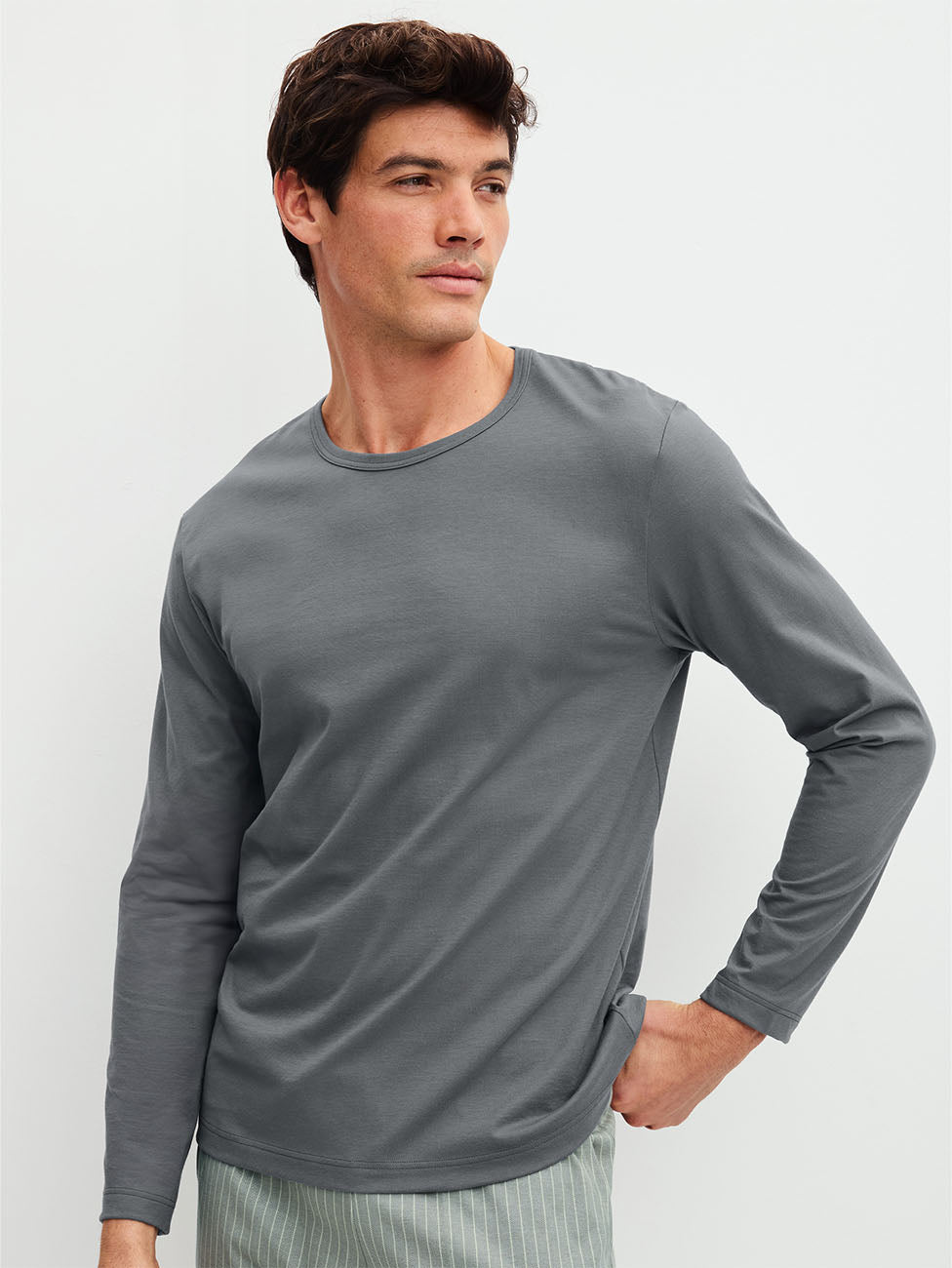 Calida RMX Sleep Leisure Men Long Sleeve Shirts