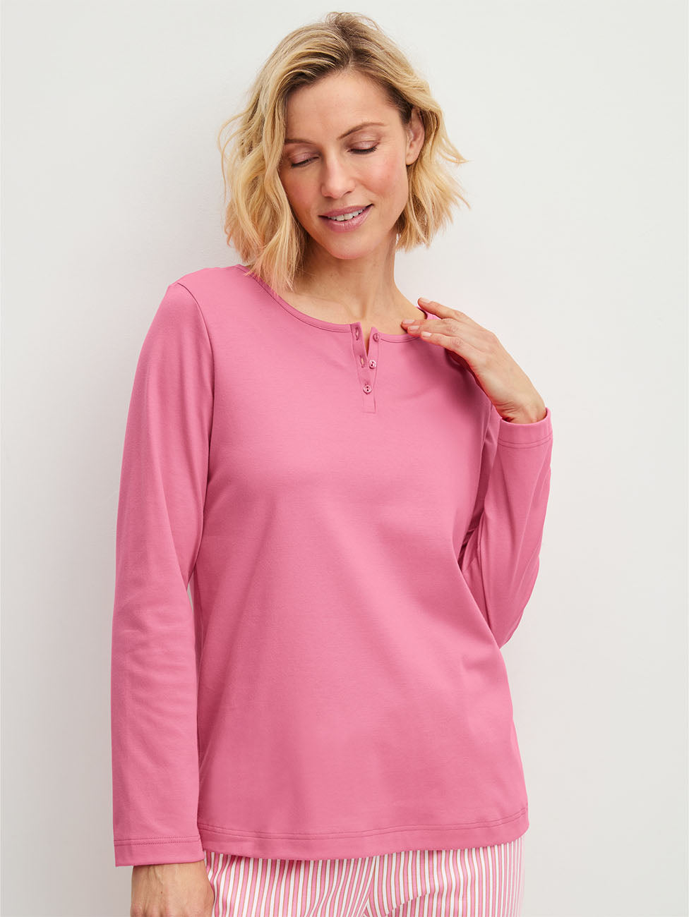 Calida Sleep Over M&M Long-Sleeve Women Shirt