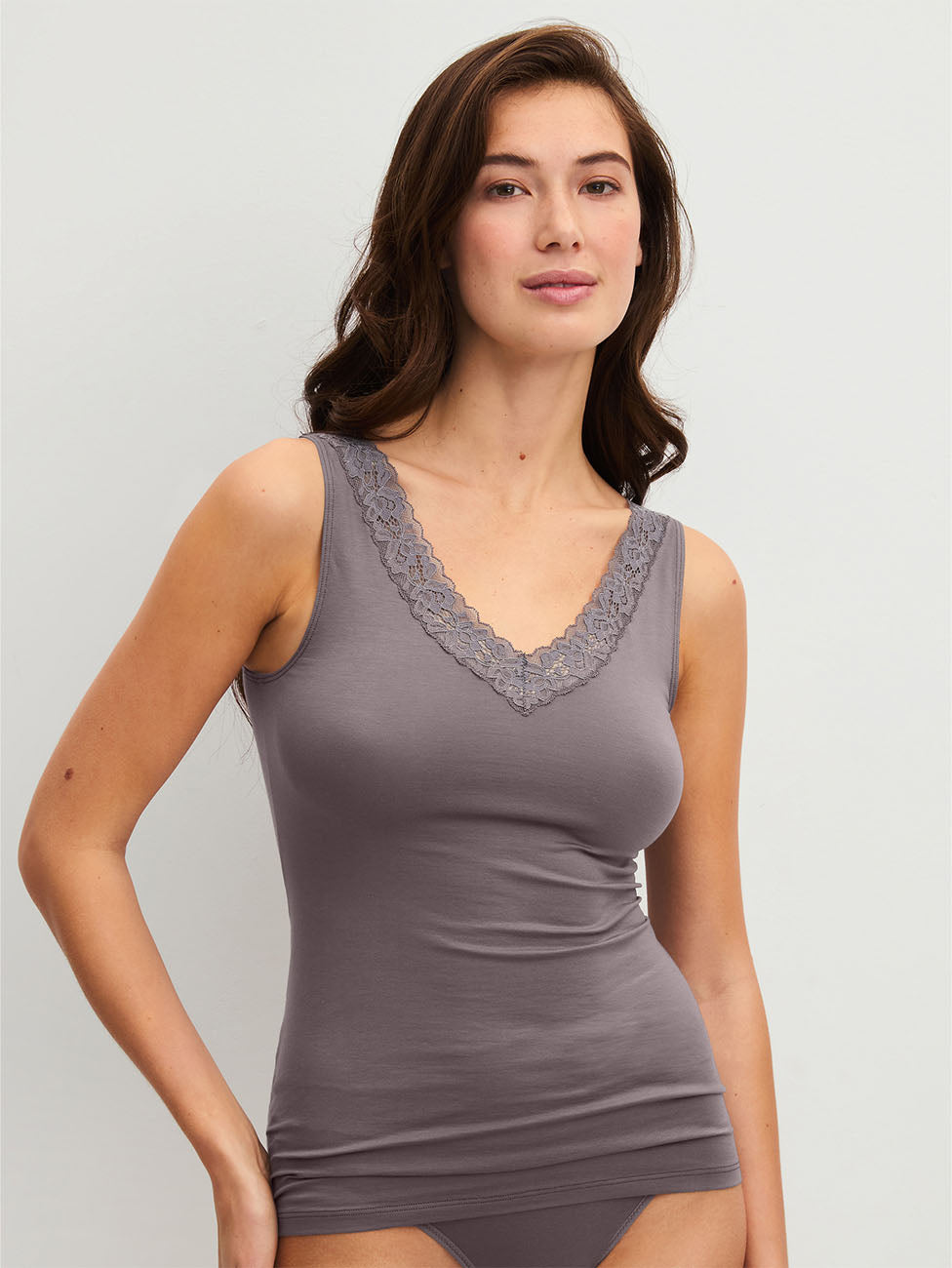 Calida Natural Comfort Lace Women Tank Top