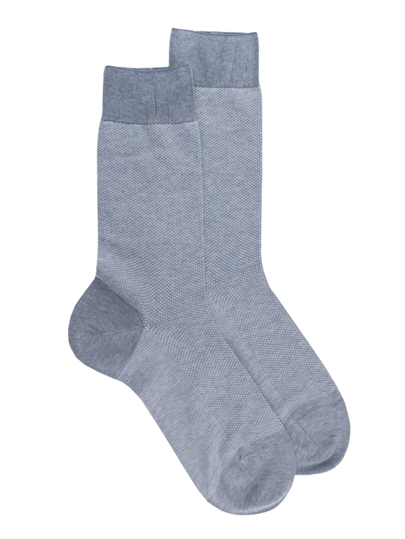 Doré Doré Men's Mercerised Cotton Lisle Caviar Socks