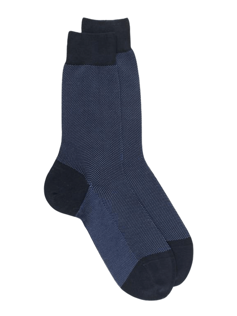 Doré Doré Men's Mercerised Cotton Lisle Caviar Socks