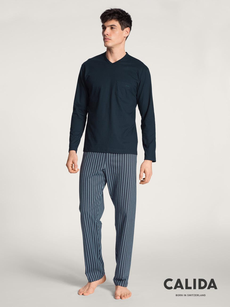 Calida Relax Imprint Long Sleeve Pyjama