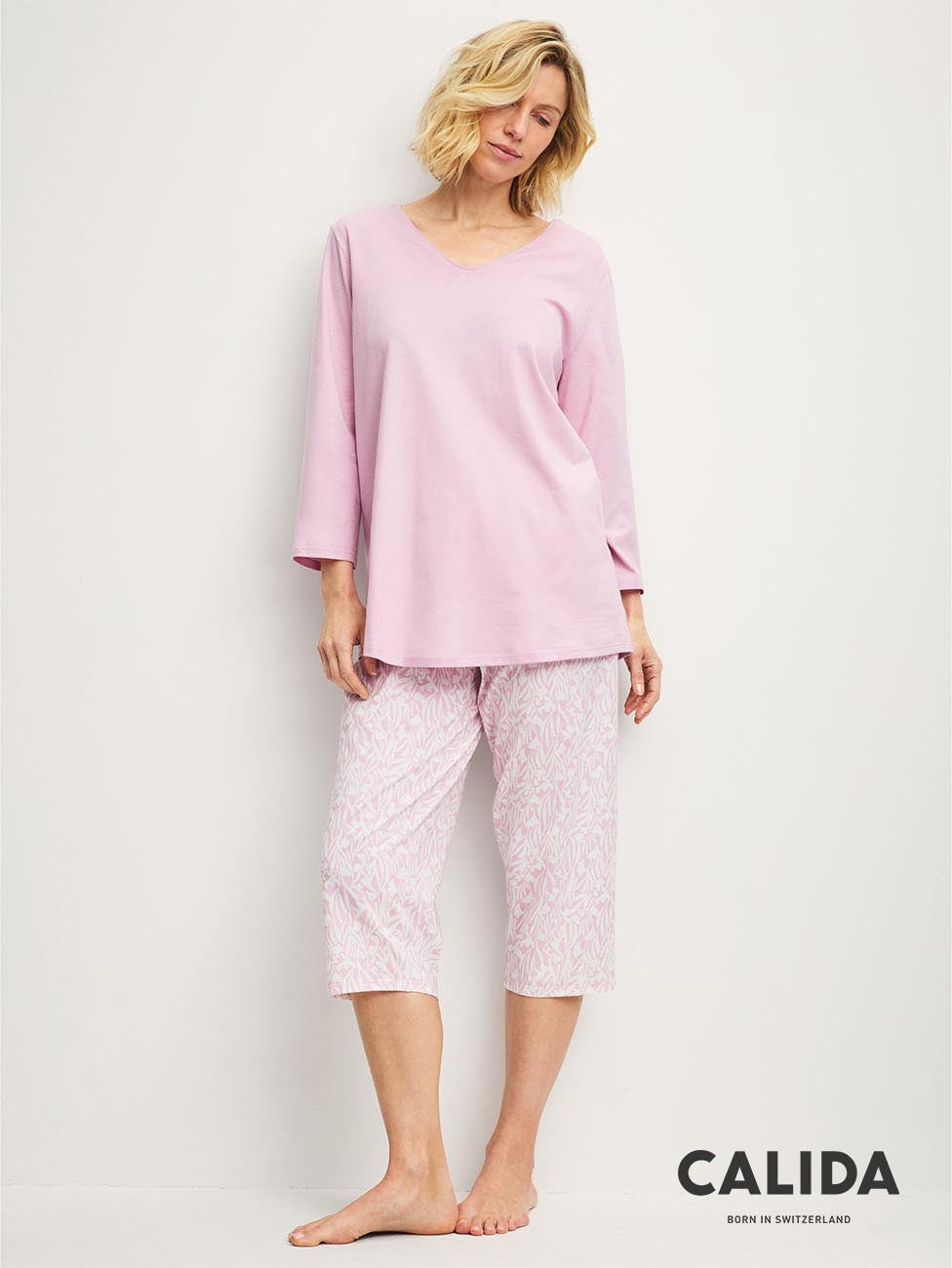 Calida Blooming Nights Women Capri Pyjama