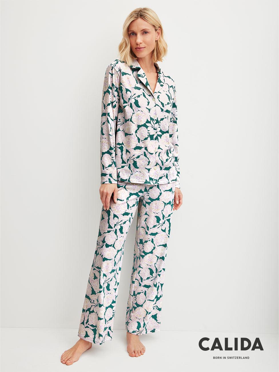 Calida Botanic Dreams Button-Up Pyjama