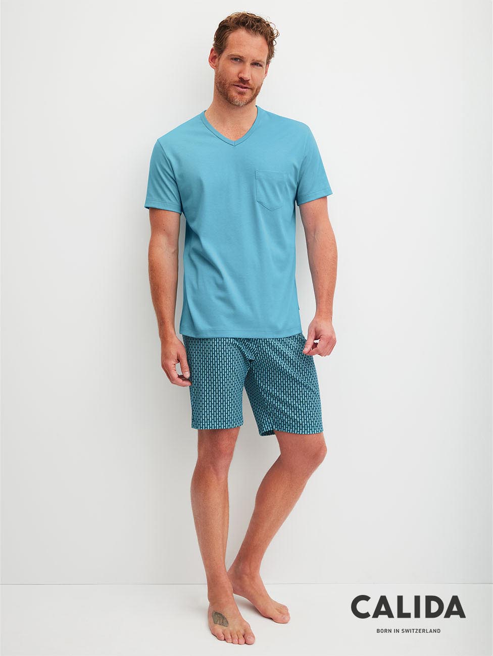 Calida Relax Streamline 1 Men Short Pyjamas