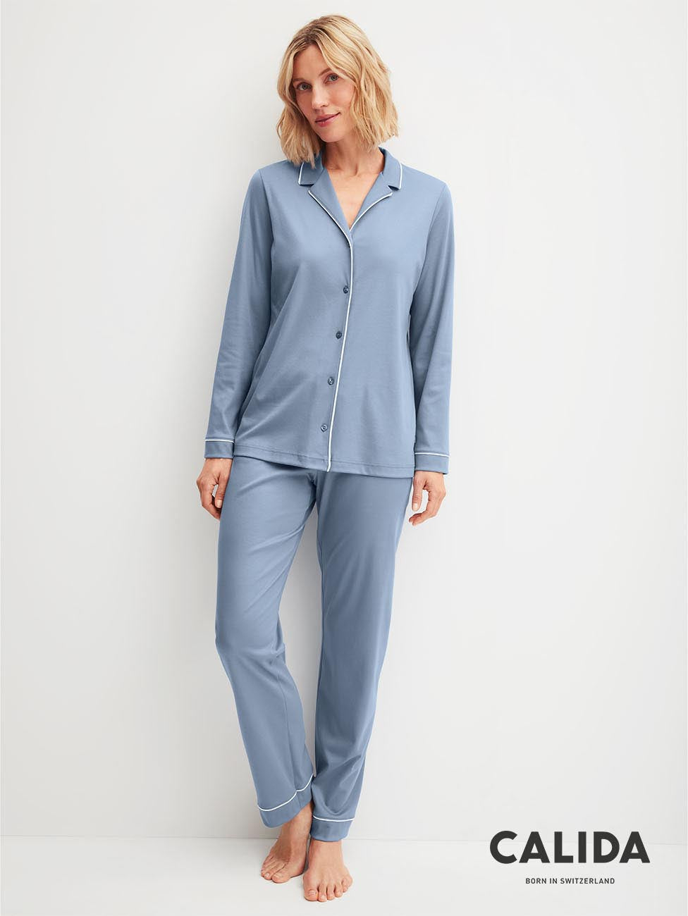 Calida Night Lovers Buttoned Pyjama