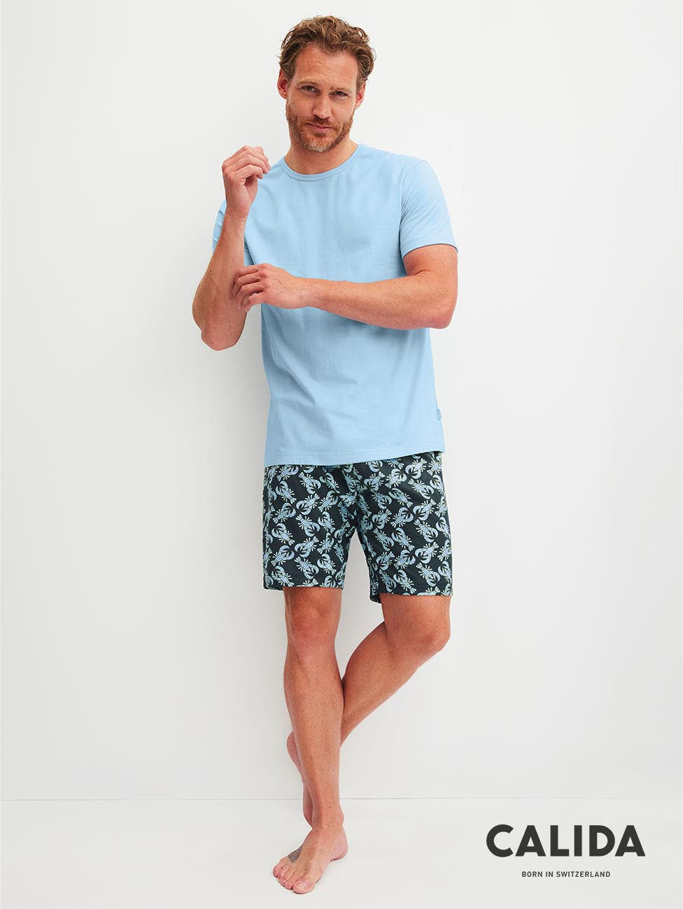 Calida Relax Imprint 2  Short Pyjamas
